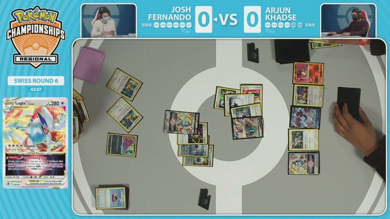 Josh Fernando vs Arjun Khadse match-start frame