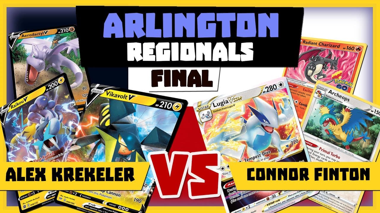 Clean match-start frame for Alex Krekeler versus Connor Finton