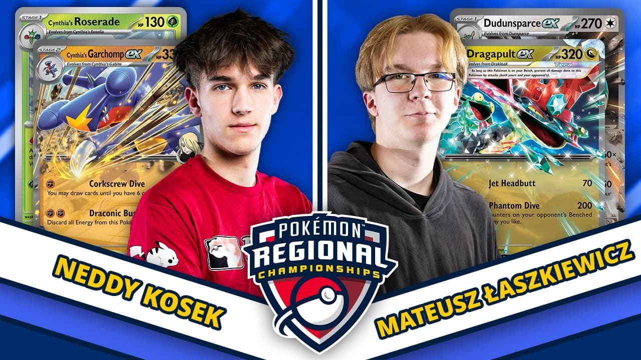 Clean match-start frame for Neddy Kosek versus Mateusz Łaszkiewicz