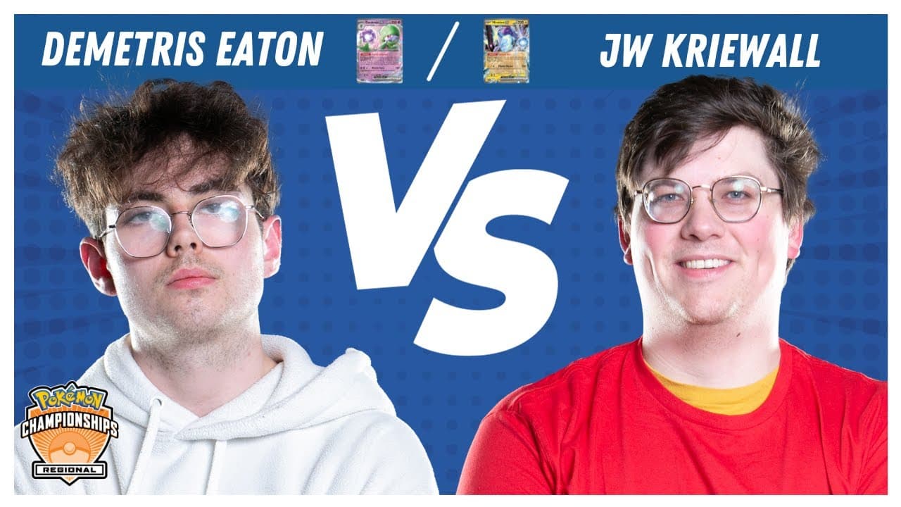 Clean match-start frame for Demi Eaton versus JW Kriewall