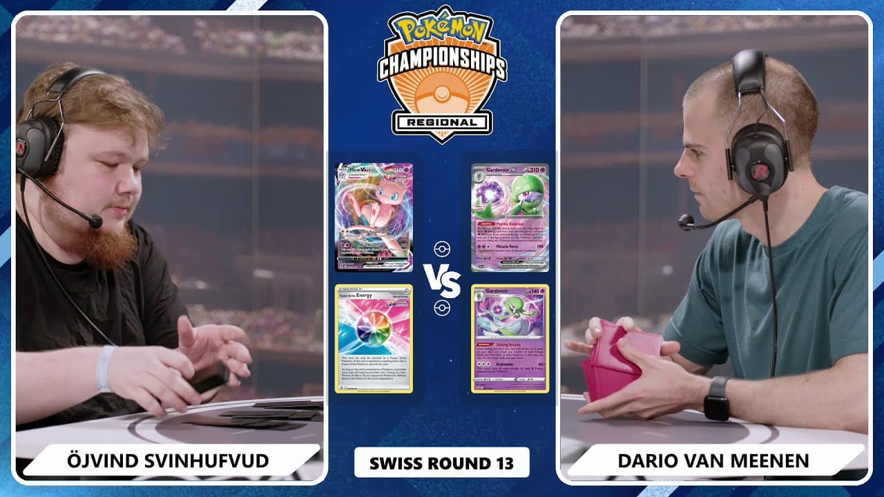 Clean match-start frame for Öjvind Svinhufvud versus Dario Van Meenen