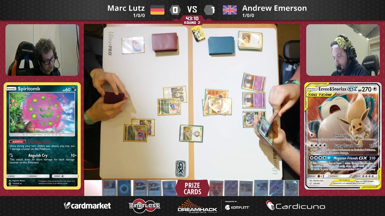 Match preview: Marc Lutz versus Andrew Emerson