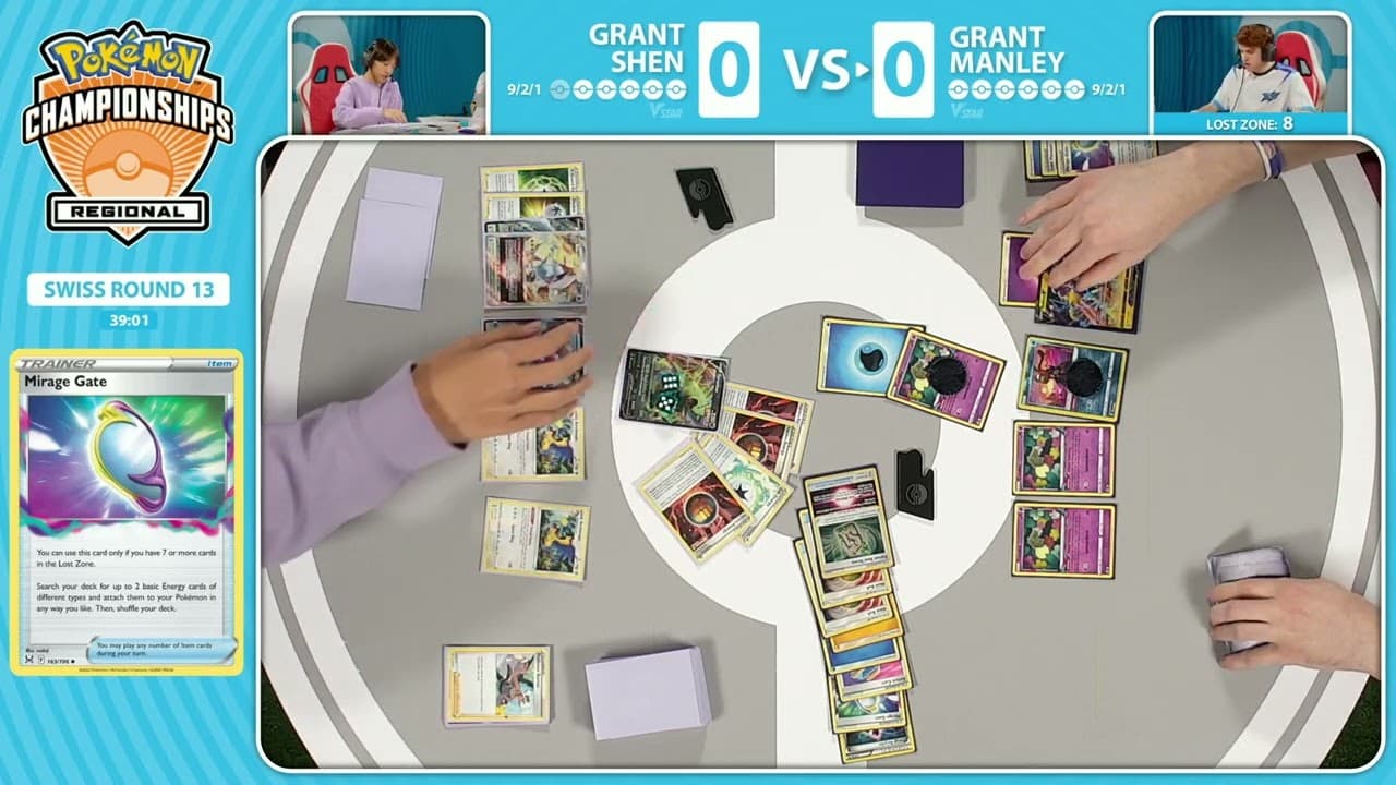 Grant Shen vs Grant Manley match-start frame