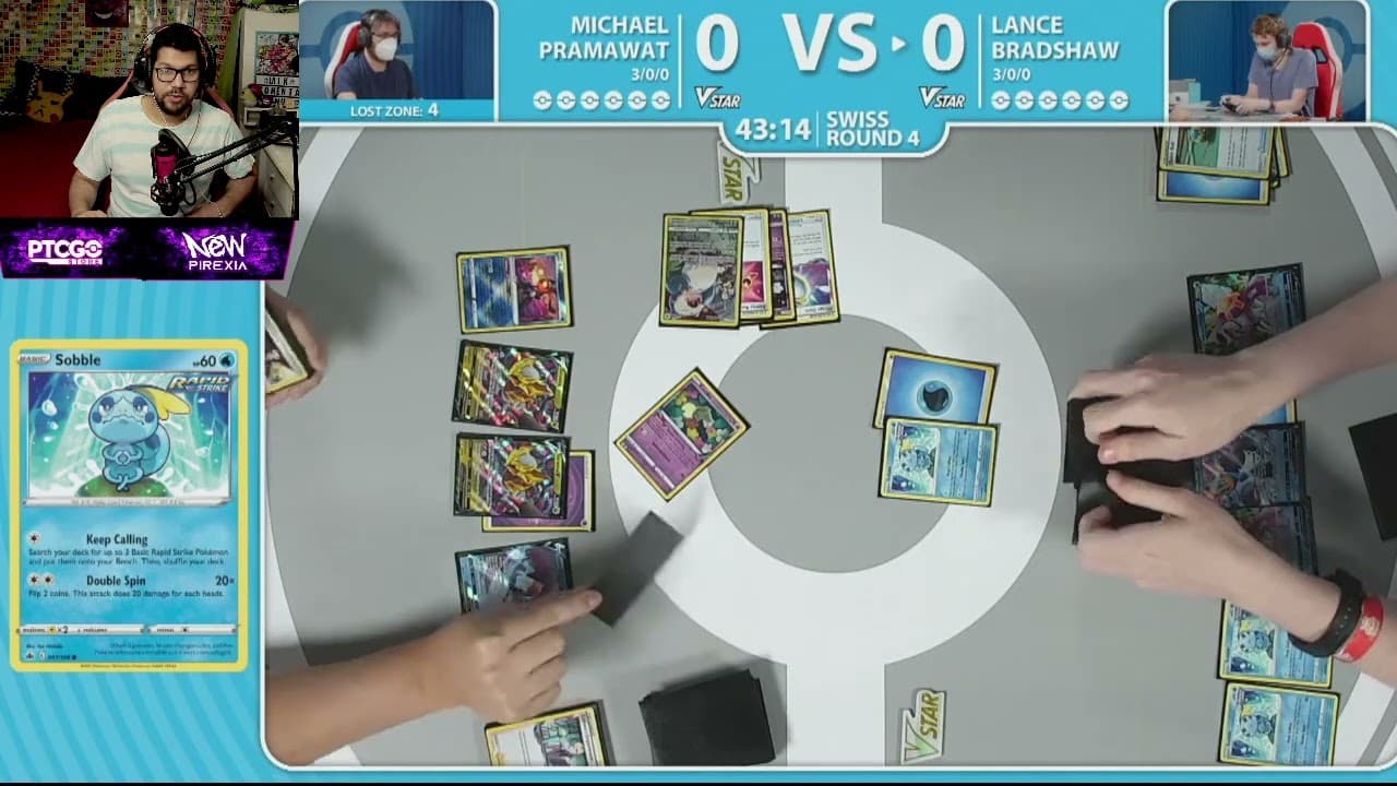 Michael Pramawat vs Lance Bradshaw match-start frame
