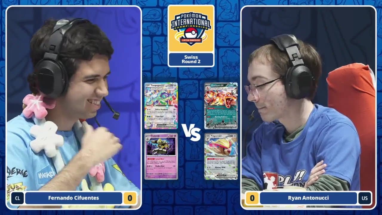 Clean match-start frame for Fernando Cifuentes versus Ryan Antonucci