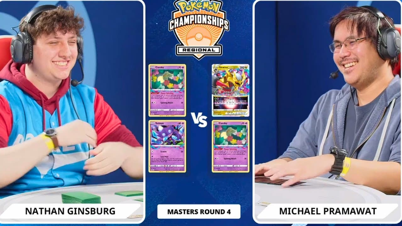 Clean match-start frame for Michael Pramawat versus Nathan Ginsburg