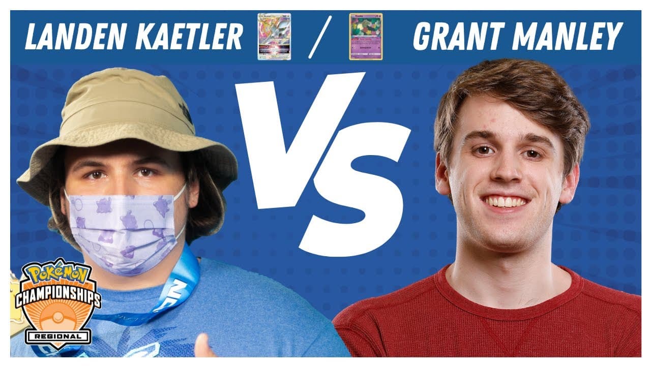 Clean match-start frame for Landen Kaetler versus Grant Manley
