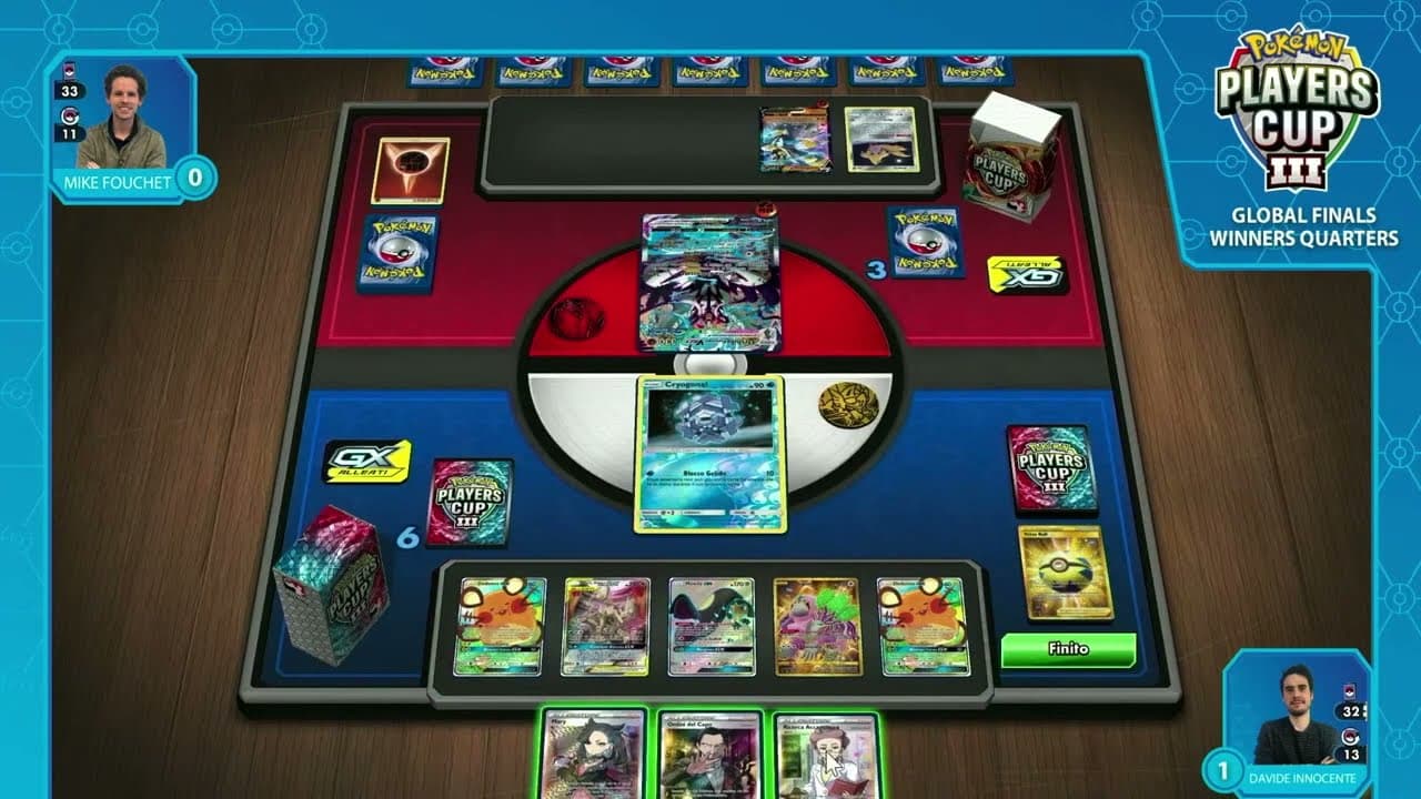 Clean match-start frame for Mike Fouchet versus Davide Innocente