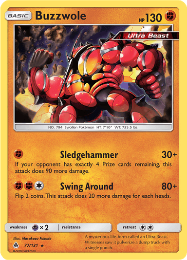 Buzzwole, representing Buzzwole (FLI)