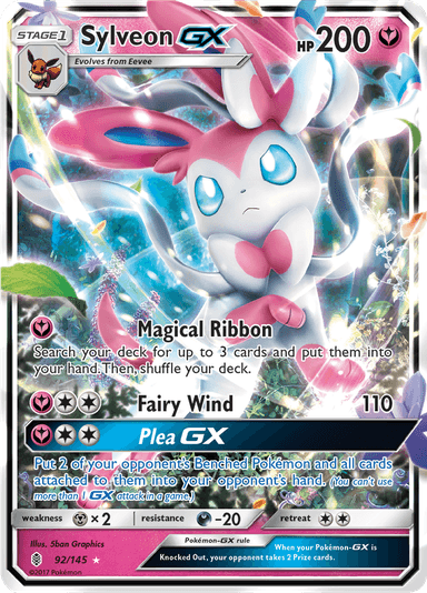 Sylveon-GX, representing Sylveon-GX
