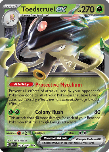 Toedscruel ex, representing Toedscruel
