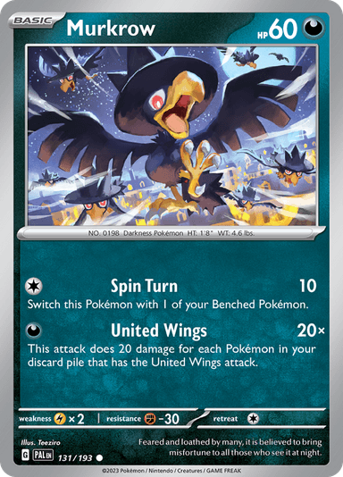 Murkrow, representing United Wings