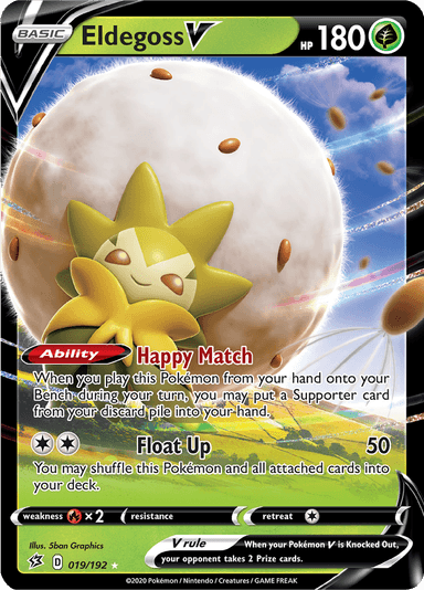 Eldegoss V, representing Eldegoss Control