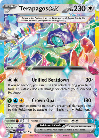 Terapagos ex, representing Terapagos ex / Noctowl