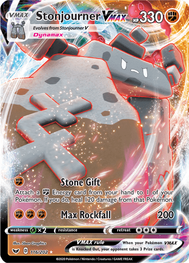 Stonjourner VMAX, representing Stonjourner