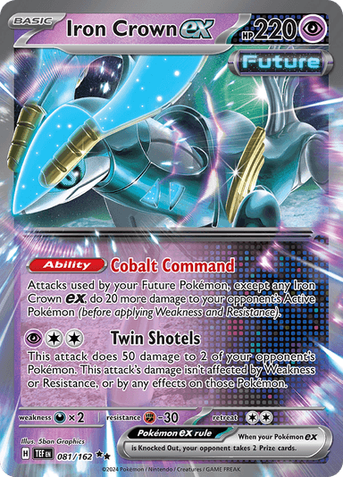 Iron Crown ex, representing Future Iron Hands