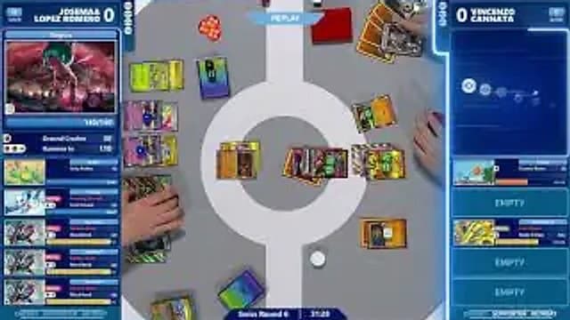 Clean match-start frame for JoSeMaa Lopez Romero versus Vincenzo Cannata