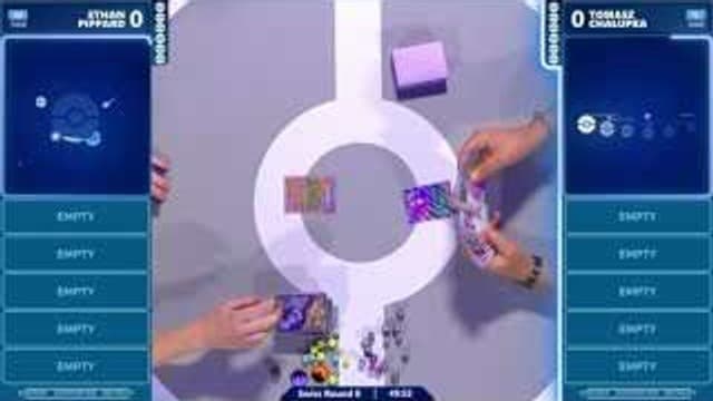 Clean match-start frame for Ethan Pippard versus Tomasz Chałupka