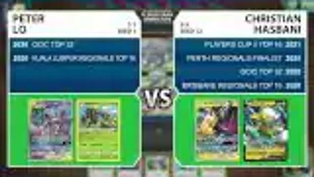 Christian Hasbani vs Peter Lo match-start frame