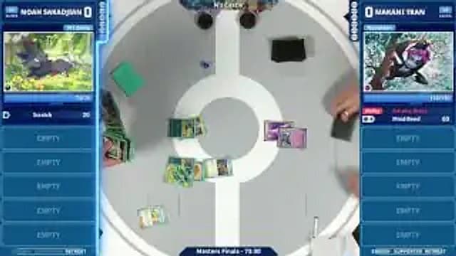 Clean match-start frame for Noah Sakadjian versus Makani Tran