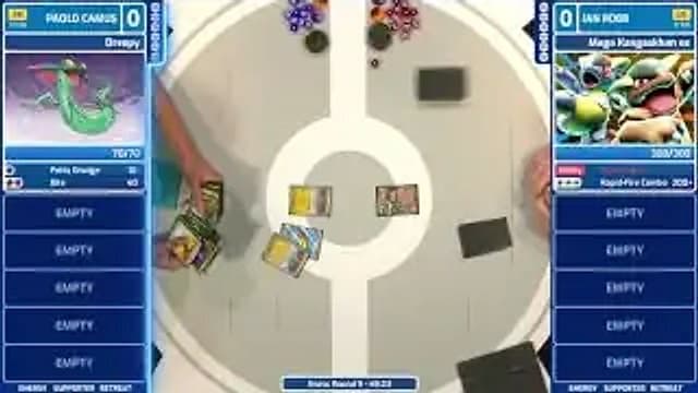 Paolo Camus vs Ian Robb match-start frame