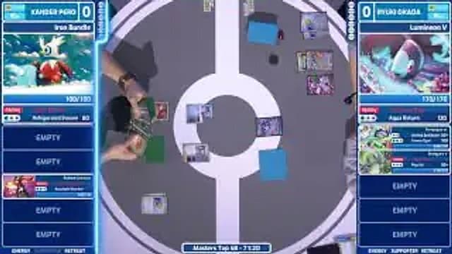 Xander Pero vs Ryuki Okada match-start frame
