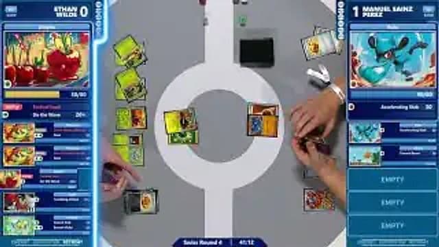 Clean match-start frame for Manuel Sainz perez versus Ethan Wilde