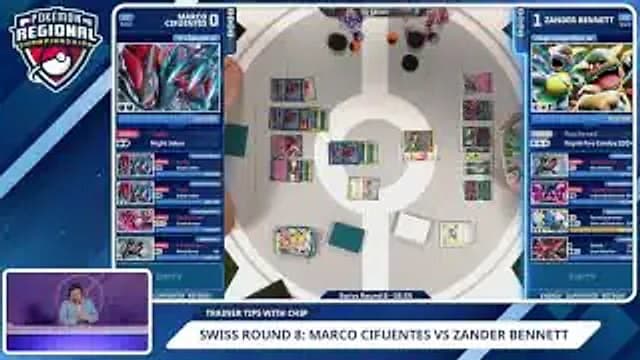 Marco Cifuentes vs Zander Bennett match-start frame