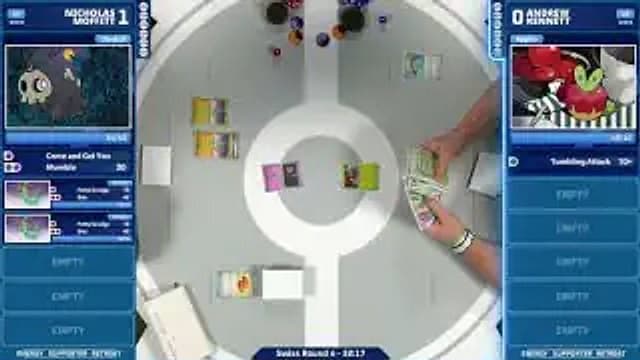 Clean match-start frame for Nicholas Moffitt versus Andrew Kennett