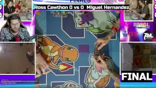 Clean match-start frame for Miguel Alejandro Hernández García versus Ross Cawthon