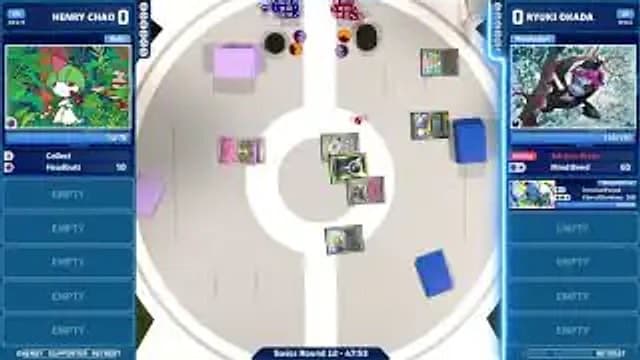 Henry Chao vs RYUKI OKADA match-start frame