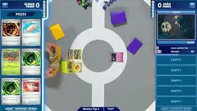 Clean match-start frame for Elmar Tresp versus João Pires