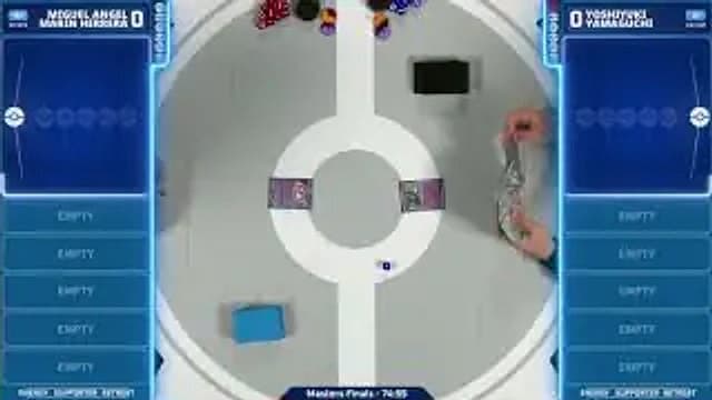 Clean match-start frame for Miguel Angel Marin Herrera versus Yoshiyuki Yamaguchi
