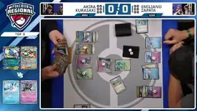 Emiliano Zapata vs Akira Kurasaki match-start frame
