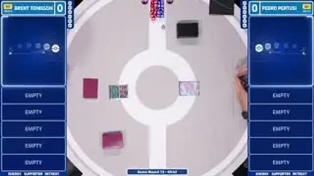 Brent Tonisson vs Pedro Pertusi match-start frame