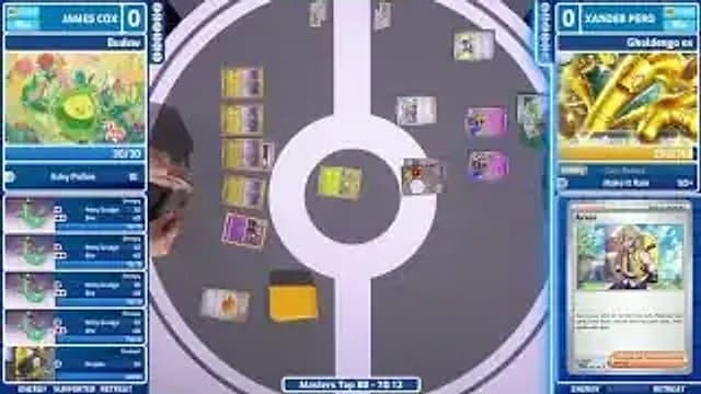 Xander Pero vs James Cox match-start frame