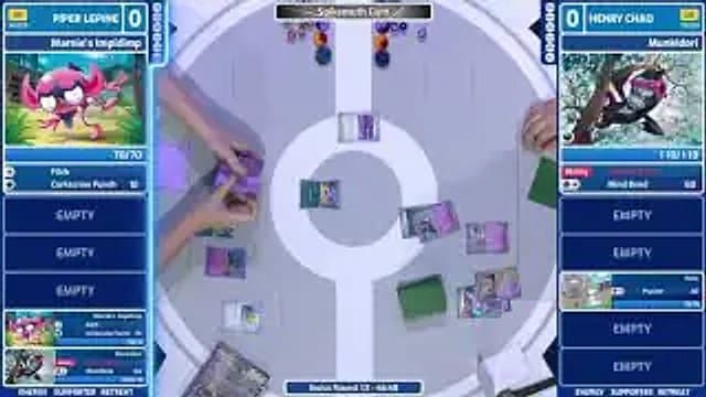 Piper Lepine vs Henry Chao match-start frame