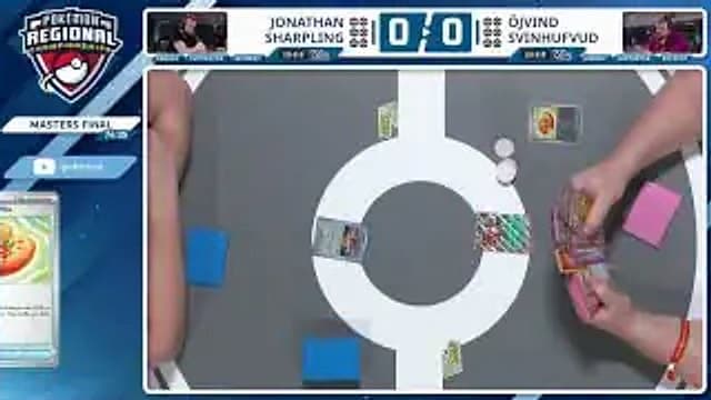 Clean match-start frame for Jonathan Sharpling versus Öjvind Svinhufvud