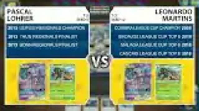 Leonardo Martins vs Pascal Lohrer match-start frame