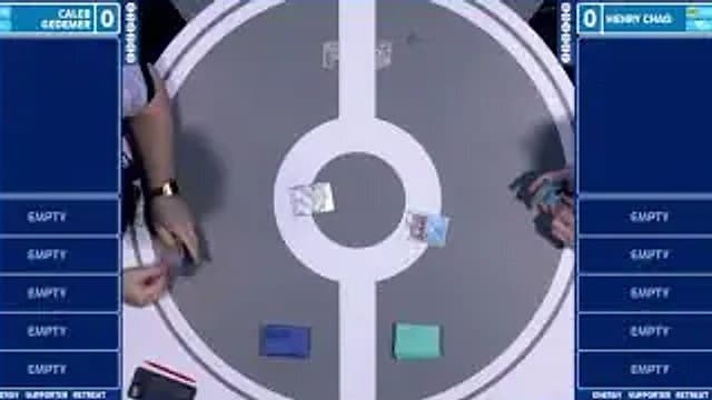 Caleb Gedemer vs Henry Chao match-start frame