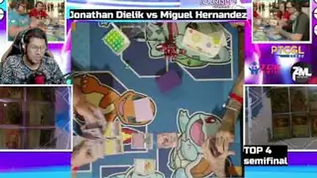 Clean match-start frame for Jonathan Bieligk versus Miguel Alejandro Hernández García