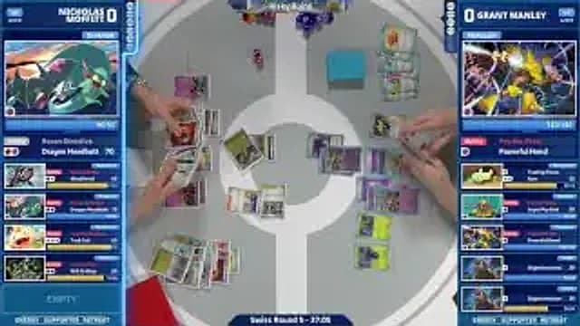 Clean match-start frame for Nicholas Moffitt versus Grant Manley