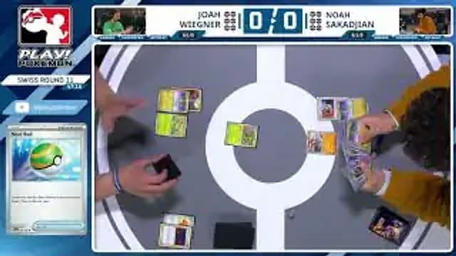 Joah Wiegner vs Noah Sakadjian match-start frame