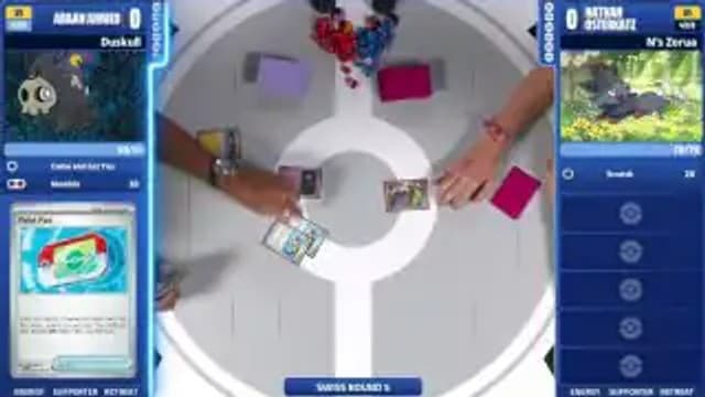 Clean match-start frame for Abaan Ahmed versus Nathan Osterkatz