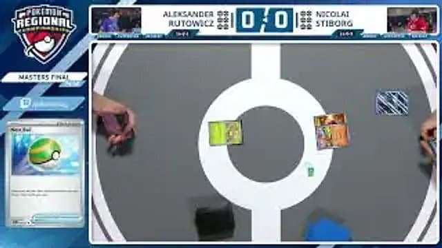 Clean match-start frame for Aleksander Rutowicz versus Nicolai Stiborg
