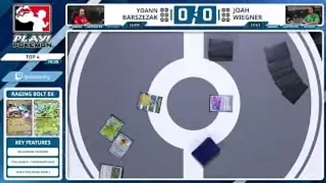 Clean match-start frame for Yoann Barszezak versus Joah Wiegner