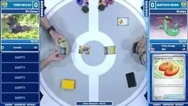 Tord Reklev vs gustavo wada match-start frame