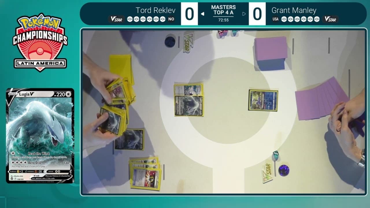 Tord Reklev vs Grant Manley match-start frame