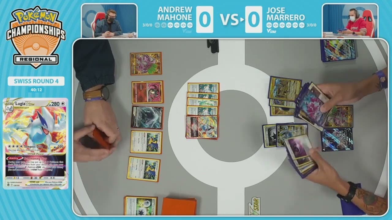 Andrew Mahone vs Jose Marrero match-start frame