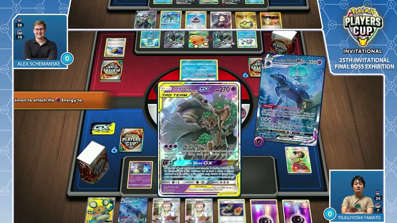 Clean match-start frame for Alex Schemanske versus Tsuguyoshi Yamato